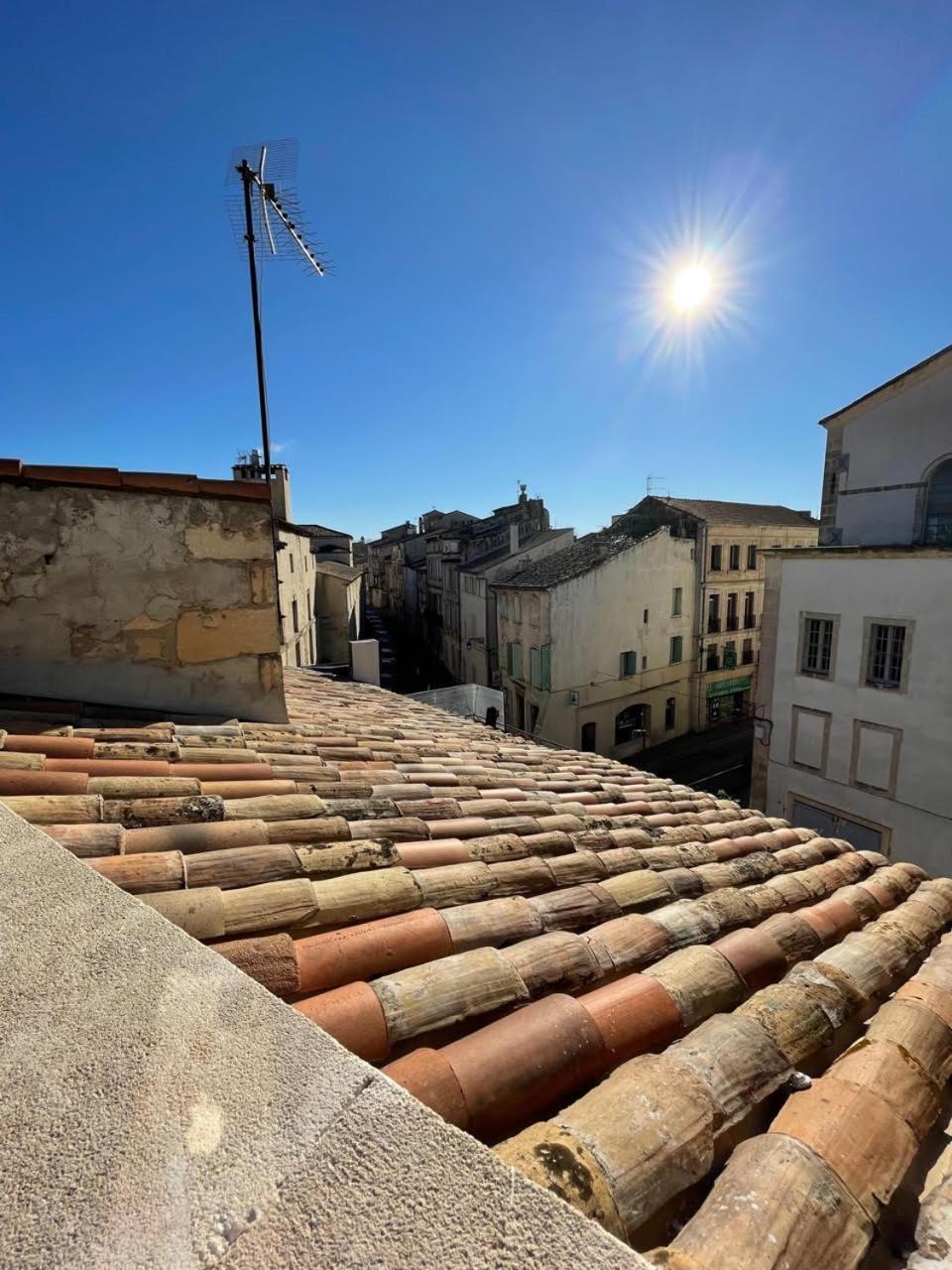 L'Escale - Clim, Terrasse Apartman Arles Kültér fotó