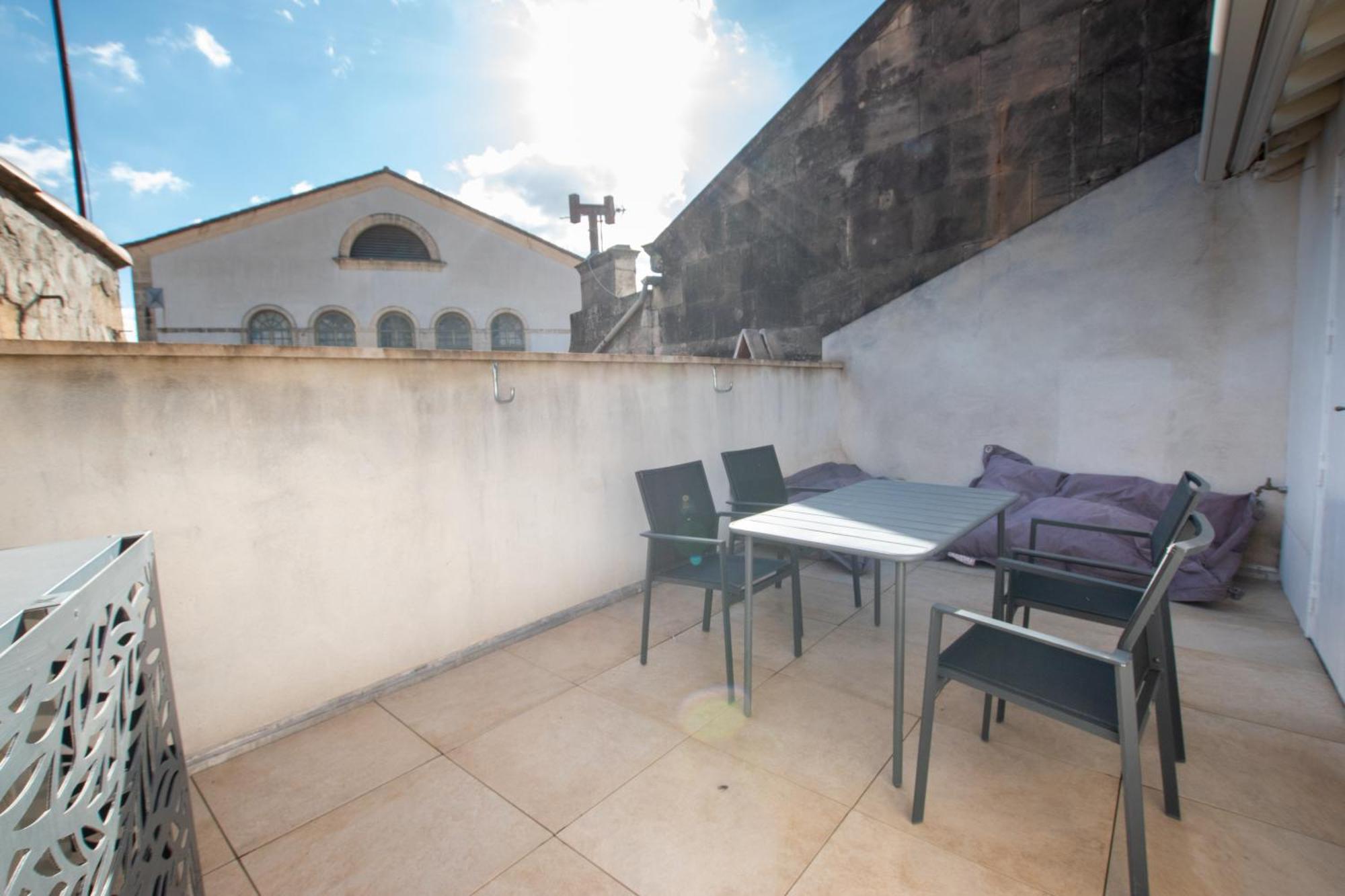 L'Escale - Clim, Terrasse Apartman Arles Kültér fotó