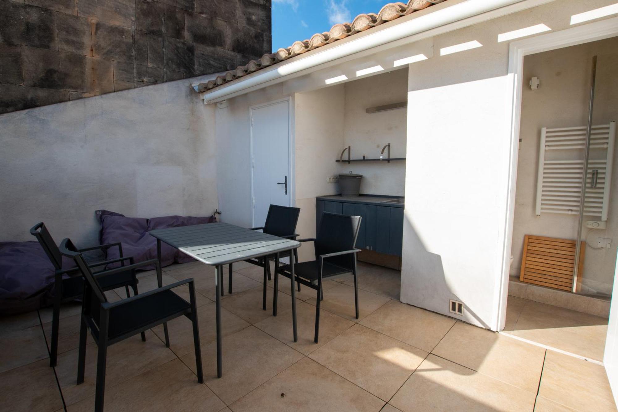 L'Escale - Clim, Terrasse Apartman Arles Kültér fotó